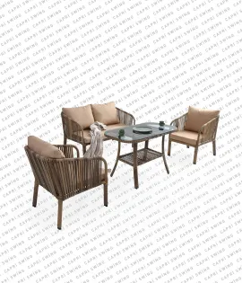 Capri Swing - Artemis İkili Rattan Bahçe - Balkon Oturma Grubu Capri Swing - Artemis İkili Rattan Bahçe - Balkon Oturma Grubu