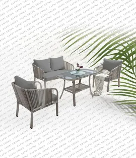 Capri Swing - Artemis İkili Rattan Bahçe - Balkon Oturma Grubu Capri Swing - Artemis İkili Rattan Bahçe - Balkon Oturma Grubu