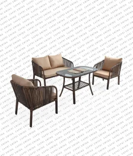 Capri Swing - Artemis İkili Rattan Bahçe - Balkon Oturma Grubu Capri Swing - Artemis İkili Rattan Bahçe - Balkon Oturma Grubu