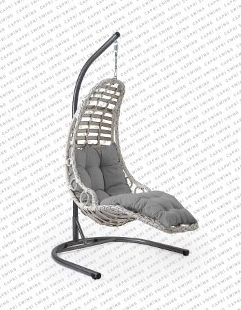 Capri Swing - Bodrum Tekli Rattan Bahçe - Balkon Salıncağı