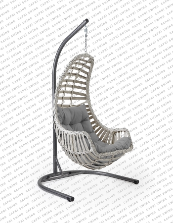 Capri Swing Datça Rattan Bahçe Balkon Salıncağı Capri Swing Datça Rattan Bahçe Balkon Salıncağı