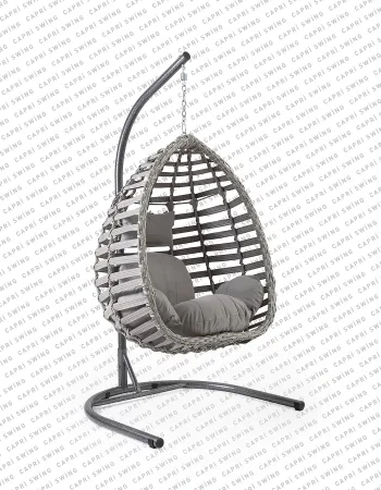 Capri Swing Gümbet Rattan Bahçe Balkon Salıncağı Capri Swing Gümbet Rattan Bahçe Balkon Salıncağı