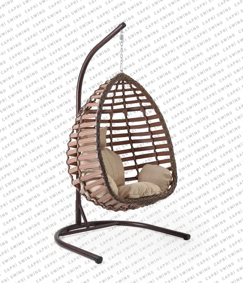 Capri Swing Gümbet Rattan Bahçe Balkon Salıncağı Capri Swing Gümbet Rattan Bahçe Balkon Salıncağı