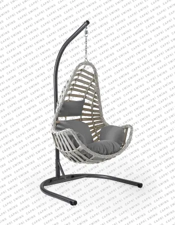 Capri Swing Milas Rattan Bahçe Balkon Salıncağı