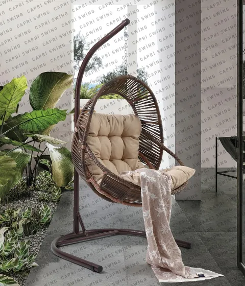 Capri Swing Nobel Rattan Bahçe Balkon Salıncağı Capri Swing Nobel Rattan Bahçe Balkon Salıncağı