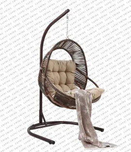 Capri Swing Nobel Rattan Bahçe Balkon Salıncağı